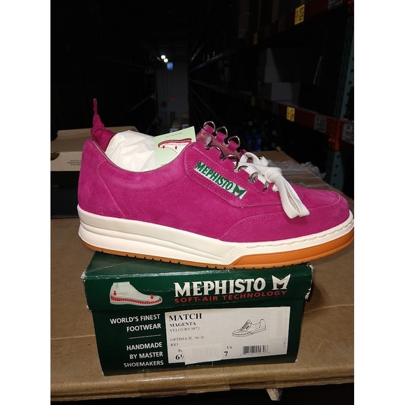 Mephisto Mens Match Concepts Magenta Size: 10